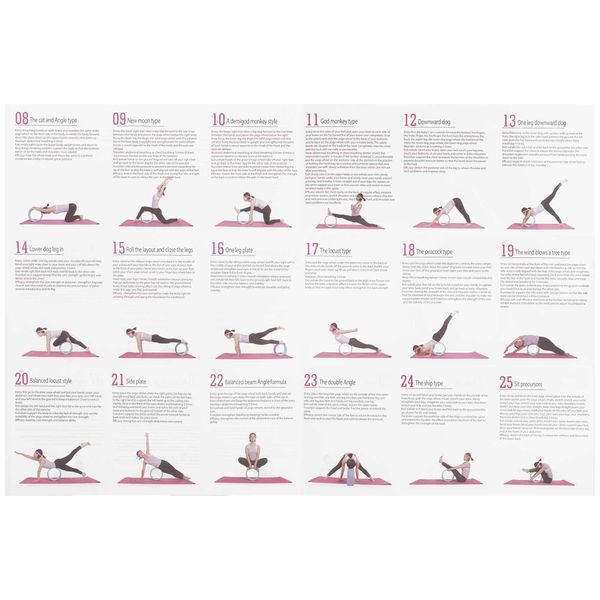 Колесо для йоги массажное Wheel Yoga FHAVK FI-1472 цвета в ассортименте FI-1472 фото