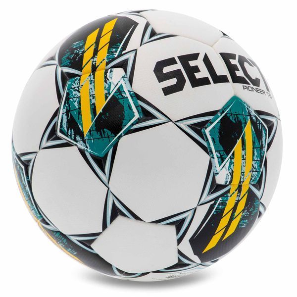 Мяч футбольный SELECT PIONEER TB FIFA BASIC V23 PIONEER-WY №5 белый-желтый PIONEER-WY фото