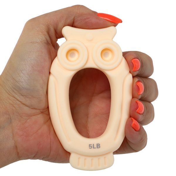 Эспандер кистевой кольцо OWL JELLO FI-4411 1шт нагрузка 2,3-16кг цвета в ассортименте 25LB FI-4411 фото