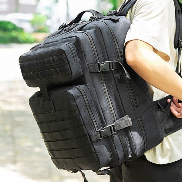Рюкзак тактичний 50 л, з підсумками Військовий штурмовий рюкзак на MOLLE великий ws45611 фото