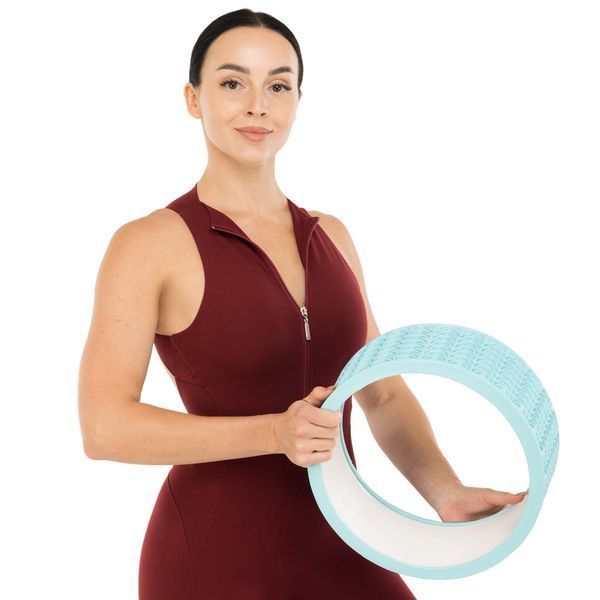 Колесо для йоги массажное Wheel Yoga FHAVK FI-1472 цвета в ассортименте FI-1472 фото