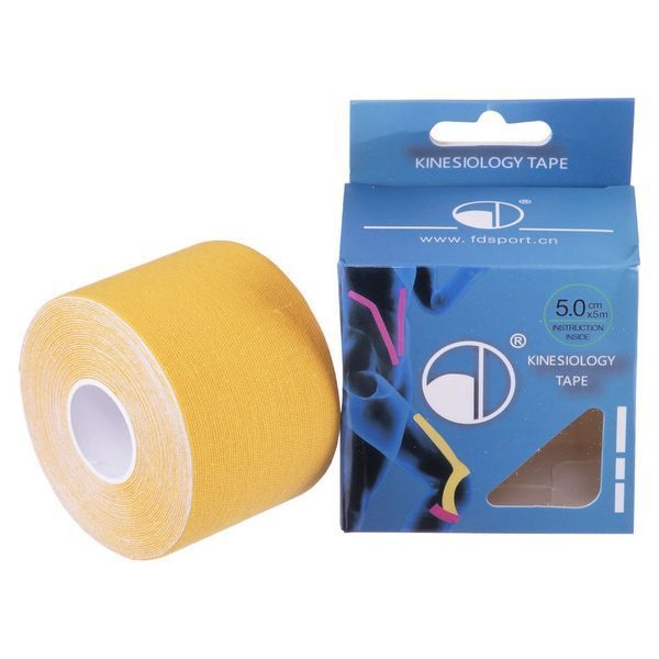 Кінезіо тейп для обличчя та тіла Kinesio tape SP-Sport BC-4863-5 розмір 5смх5м кольори в асортименті BC-4863-5 фото