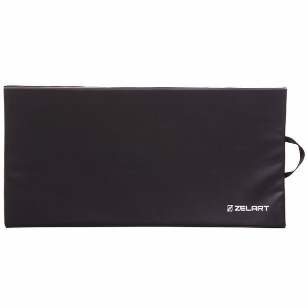 Коврик-мат спортивный складной для упражнений Exercise mat Zelart FI-3565 размер 120х60х2,5см черный FI-3565 фото