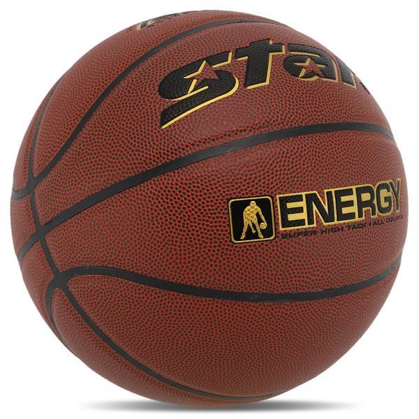 Мяч баскетбольный STAR ENERGY BB4317 размер 7 коричневый BB4317 фото