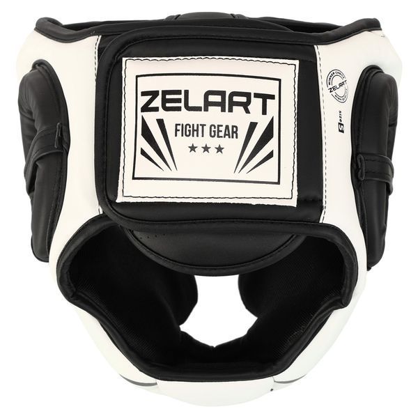 Шлем боксерский с полной защитой PU Zelart BO-7041 S-L-53-68см цвета в ассортименте S BO-7041 фото