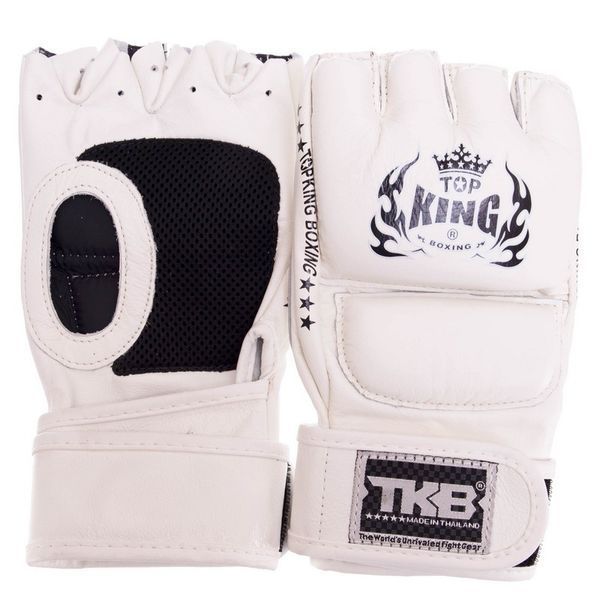 Перчатки для смешанных единоборств MMA TOP KING Super TKGGS S-XL цвета в ассортименте XL TKGGS фото