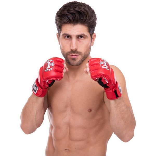 Перчатки для смешанных единоборств MMA TOP KING Super TKGGS S-XL цвета в ассортименте XL TKGGS фото