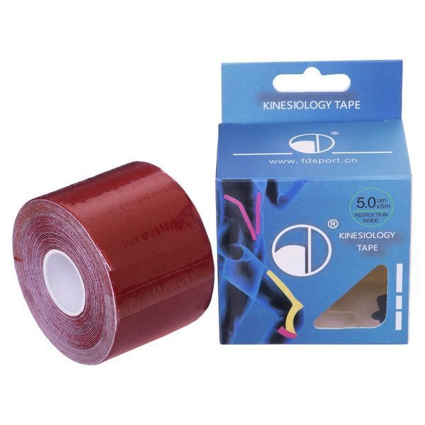 Кінезіо тейп для обличчя та тіла Kinesio tape SP-Sport BC-4863-5 розмір 5смх5м кольори в асортименті BC-4863-5 фото