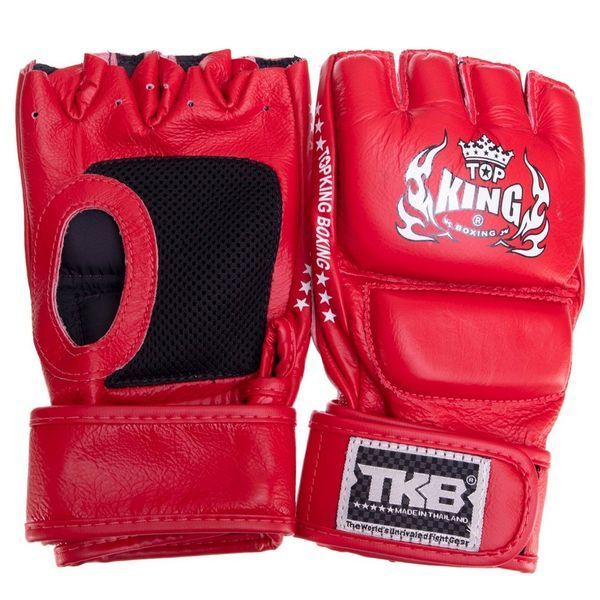 Перчатки для смешанных единоборств MMA TOP KING Super TKGGS S-XL цвета в ассортименте XL TKGGS фото