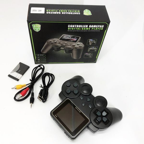Игровая консоль-джойстик S10 с 2.4 дюймовым LCD экраном, Игровая приставка game, Детская приставка тетрис ws68735 фото