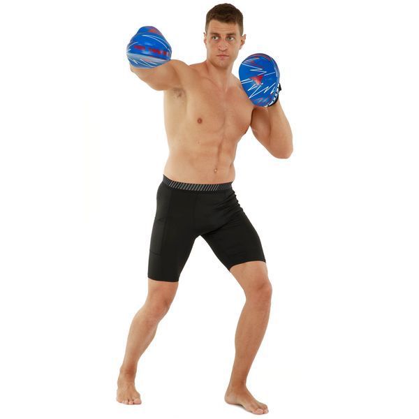 Лапа боксерська вигнута шкіра FISTRAGE PRO TRAINING VL-9351 17х4х22см 2штуки VL-9351 фото