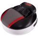 Лапа боксерська пряма кругла тренувальна шкіра UFC PRO Air UCP-75343 25,5х21,5х6см 2штуки чорний-білий UCP-75343 фото 4