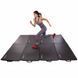 Коврик-мат спортивный складной для упражнений Exercise mat Zelart FI-3565 размер 120х60х2,5см черный FI-3565 фото 9