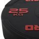 Бамперные диски резиновые Bumper Plates LiveUp LP8331-25 o50.5мм 25кг черный LP8331-25 фото 4