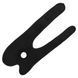 Наколенник регулируемый с открытой коленной чашечкой MUTE 9015 1шт черный 9015 фото 8
