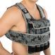 Жилет обтяжувач із регульованою вагою LiveUp WEIGTH VEST LP8195-20 вага-1-20кг чорний-сірий LP8195-20 фото 7