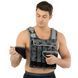 Жилет обтяжувач із регульованою вагою LiveUp WEIGTH VEST LP8195-20 вага-1-20кг чорний-сірий LP8195-20 фото 9