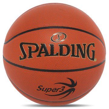Мяч баскетбольный SPALDING SUPER 3 77747Y размер 7 коричневый 77747Y фото