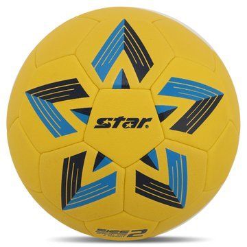 Мяч гандбольный STAR GOLD BASIC HB612 размер 2 желтый-синий HB612 фото