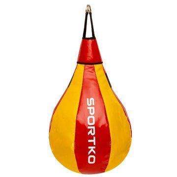 Груша боксерская подвесная каплевидная набивная SPORTKO GP-3 60x35см цвета в ассортименте GP-3 фото