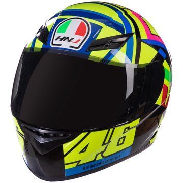 Мотошлем интеграл (full face) HNJ M-601-3 L-XL мультиколор XL M-601-3 фото