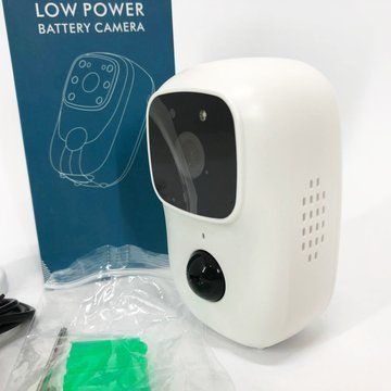 Камера видеонаблюдения Smart wifi приложение Tuya работает от 2x18650 ws15211 фото