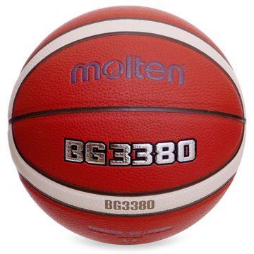 Мяч баскетбольный MOLTEN B6G3380 размер 6 оранжевый B6G3380 фото