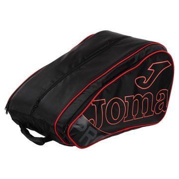 Тенісна сумка для ракеток падів тенісу на 2 ракетки Joma TORNEO 401538-165 58x31x31см чорний-червоний 401538-165 фото