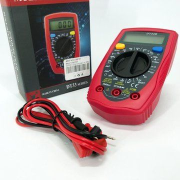 Цифровой Мультиметр 33 B DT DIGITAL токовые клещи тестер, мультиметр амперметр, тестер напряжения ws44987 фото