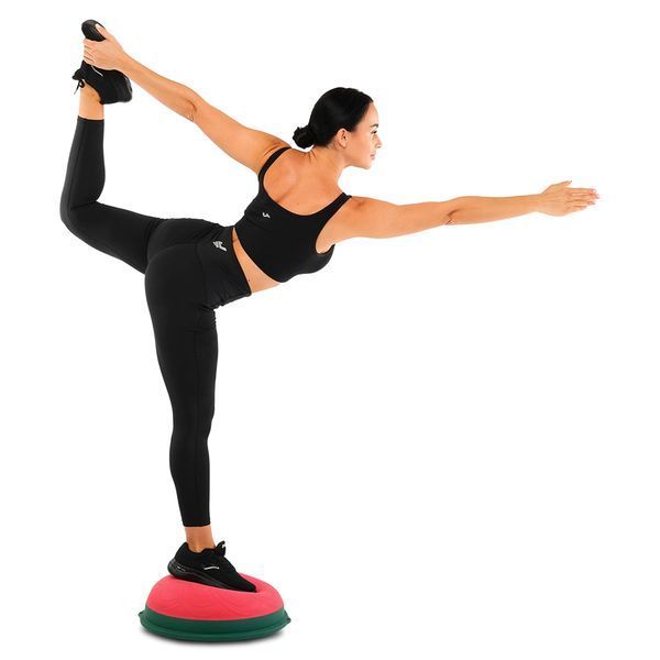 Балансировочная платформа полусфера BOSU с эспандерами BOSU BLOOM BALANCE TRAINER LB7052 цвета в ассортименте LB7052 фото