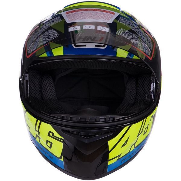 Мотошлем интеграл (full face) HNJ M-601-3 L-XL мультиколор XL M-601-3 фото