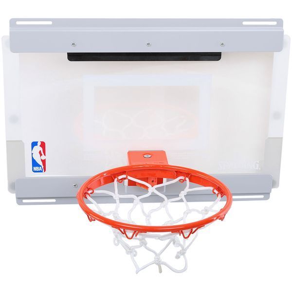 Щит баскетбольный с кольцом и сеткой SPALDING NBA Arena Slam 180 56103CN размер 46x27см кольцо o22,5см 56103CN фото
