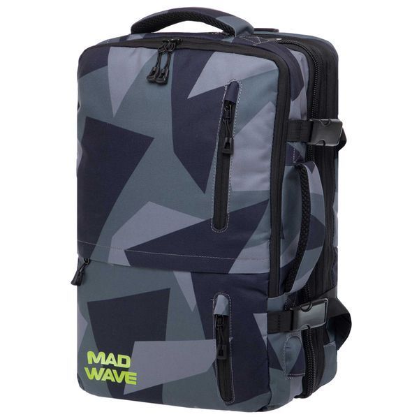 Рюкзак спортивный MadWave M112905000W COACH TRANSFORMER 34л серый M112905000W фото