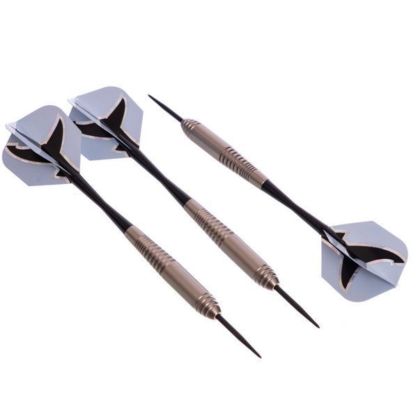 Дротики для игры в дартс цилиндрические Harrows SILVER SHARK B623-23 23гр 3шт B623-23 фото