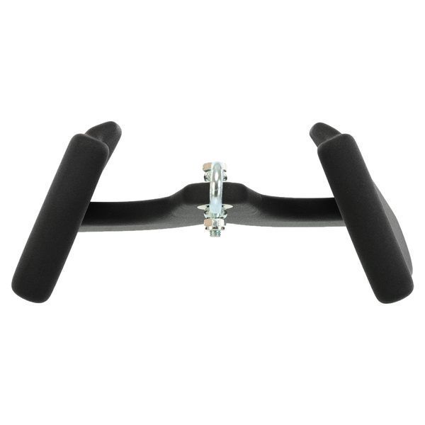 Рукоятка для тяги з вузьким хватом V-grip нековзне покриття LiveUp LP8323 27,5 см чорний LP8323 фото