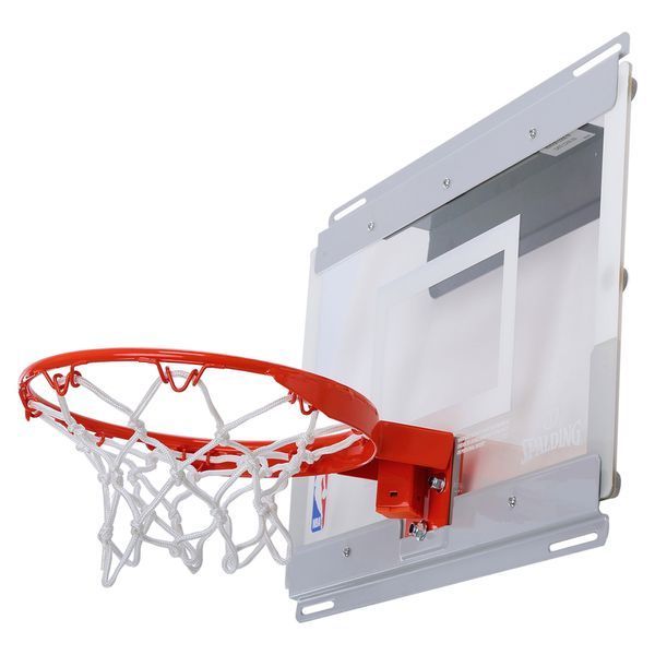 Щит баскетбольный с кольцом и сеткой SPALDING NBA Arena Slam 180 56103CN размер 46x27см кольцо o22,5см 56103CN фото