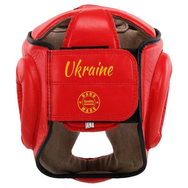 Шолом боксерський з повним захистом шкіряний BOXER NEW 2033-N М-L кольори в асортименті M 2033-N фото