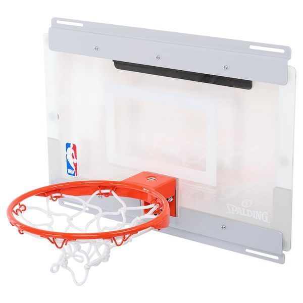 Щит баскетбольный с кольцом и сеткой SPALDING NBA Arena Slam 180 56103CN размер 46x27см кольцо o22,5см 56103CN фото