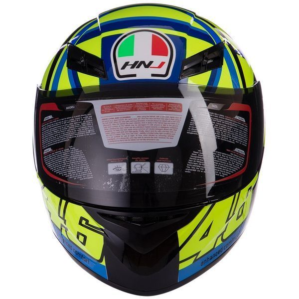 Мотошлем интеграл (full face) HNJ M-601-3 L-XL мультиколор XL M-601-3 фото