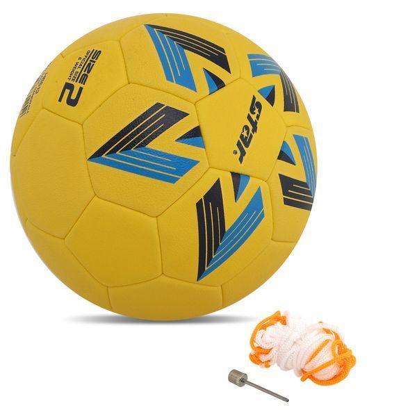 Мяч гандбольный STAR GOLD BASIC HB612 размер 2 желтый-синий HB612 фото