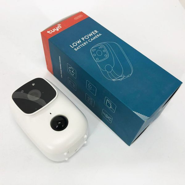Камера видеонаблюдения Smart wifi приложение Tuya работает от 2x18650 ws15211 фото