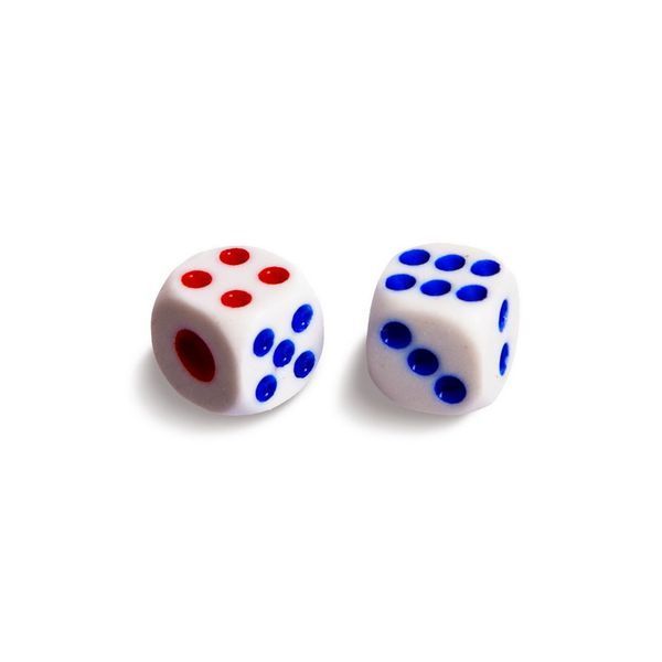 Кости игральные кубики для настольных игр Dice SP-Sport IG-0540 12 шт белый IG-0540 фото