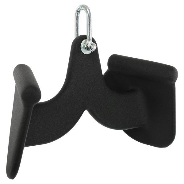 Рукоятка для тяги з вузьким хватом V-grip нековзне покриття LiveUp LP8323 27,5 см чорний LP8323 фото