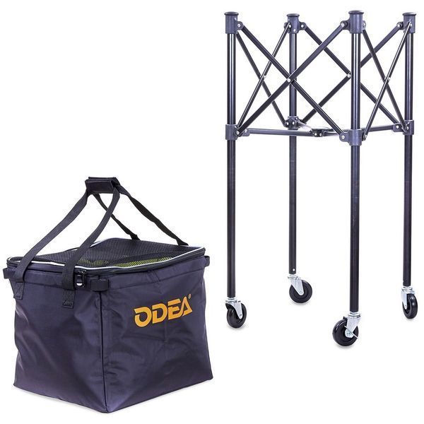 Корзина для теннисных мячей TENNIS BALL CART на 160 мячей ODEAR BT-0464 черный BT-0464 фото