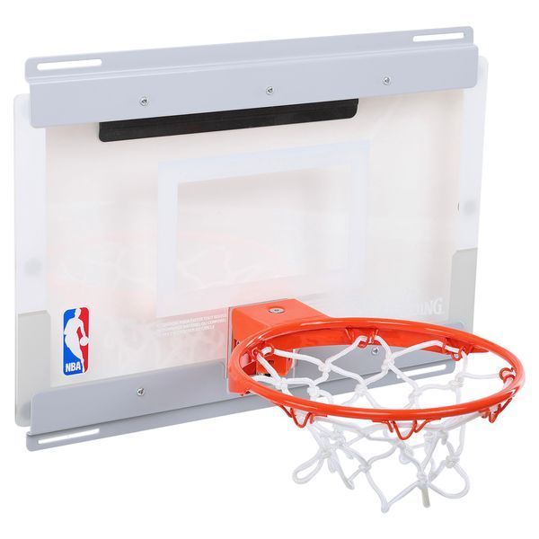 Щит баскетбольный с кольцом и сеткой SPALDING NBA Arena Slam 180 56103CN размер 46x27см кольцо o22,5см 56103CN фото