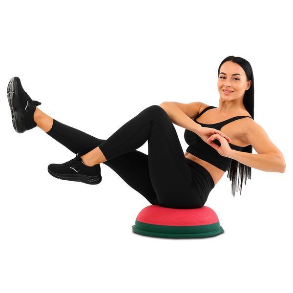 Балансировочная платформа полусфера BOSU с эспандерами BOSU BLOOM BALANCE TRAINER LB7052 цвета в ассортименте LB7052 фото