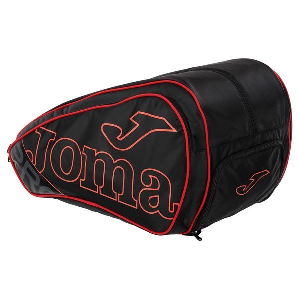 Теннисная сумка для ракеток падел тенниса на 2 ракетки Joma TORNEO 401538-165 58x31x31см черный-красный 401538-165 фото