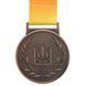 Медаль спортивная с лентой SP-Sport UKRAINE с украинской символикой C-6210 o5см золото, серебро, бронза C-6210 фото 8