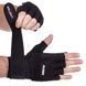 Перчатки для фитнеса и тяжелой атлетики Zelart SB-161057 S-XXL черный XL SB-161057 фото 3