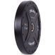 Бамперные диски резиновые Bumper Plates Zelart TA-2258-15 50,4мм 15кг черный TA-2258-15 фото 3